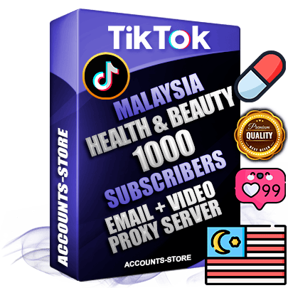 Professional Malaysian PREMIUM TikTok accounts of manual registration and farming for the HEALTH & BEAUTY niche with high trust history profile photos and videos — fully themed and optimized for HEALTH & BEAUTY advertising and promotion — 1000 niche-related live active subscribers 2018–2022 registration years Verified Email (included) + Cookie JSON for secure import and login to the account + User Agent + high-quality content filling (profile photo banner and videos). Fully ready for targeted campaigns and ad launches from any country. Perfectly holds ads without bans. Ideal for any earning schemes affiliate promotions and marketing projects. Quality unlimited IPv4 proxy server included. Professional Malaysian PREMIUM TikTok accounts of manual registration and farming for the HEALTH & BEAUTY niche with high trust history profile photos and videos — fully themed and optimized for HEALTH & BEAUTY advertising and promotion — 1000 niche-related live active subscribers 2018–2022 registration years Verified Email (included) + Cookie JSON for secure import and login to the account + User Agent + high-quality content filling (profile photo banner and videos). Fully ready for targeted campaigns and ad launches from any country. Perfectly holds ads without bans. Ideal for any earning schemes affiliate promotions and marketing projects. Quality unlimited IPv4 proxy server included.