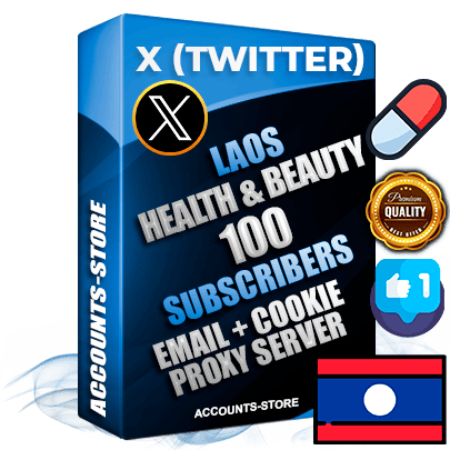 Professional Laotian PREMIUM X (Twitter) accounts of manual registration and farming for the HEALTH & BEAUTY niche with high trust history photos and tweets — fully themed and optimized for HEALTH & BEAUTY advertising and promotion — 100 niche-related live active followers 2009–2014 registration year Verified Email (Included) + Cookie JSON for secure import and login to the account + User Agent + High-quality filling (Photo Header Posts). Fully ready for targeted campaigns and ad launches from any country. Perfectly hold ads without bans. Ideal for any earning schemes affiliate promotions and marketing projects. Quality unlimited IPv4 proxy server included.