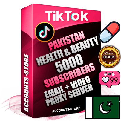 Professional Pakistani PREMIUM TikTok accounts of manual registration and farming for the HEALTH & BEAUTY niche with high trust history profile photos and videos — fully themed and optimized for HEALTH & BEAUTY advertising and promotion — 5000 niche-related live active subscribers 2018–2022 registration years Verified Email (included) + Cookie JSON for secure import and login to the account + User Agent + high-quality content filling (profile photo banner and videos). Fully ready for targeted campaigns and ad launches from any country. Perfectly holds ads without bans. Ideal for any earning schemes affiliate promotions and marketing projects. Quality unlimited IPv4 proxy server included. Professional Pakistani PREMIUM TikTok accounts of manual registration and farming for the HEALTH & BEAUTY niche with high trust history profile photos and videos — fully themed and optimized for HEALTH & BEAUTY advertising and promotion — 5000 niche-related live active subscribers 2018–2022 registration years Verified Email (included) + Cookie JSON for secure import and login to the account + User Agent + high-quality content filling (profile photo banner and videos). Fully ready for targeted campaigns and ad launches from any country. Perfectly holds ads without bans. Ideal for any earning schemes affiliate promotions and marketing projects. Quality unlimited IPv4 proxy server included.