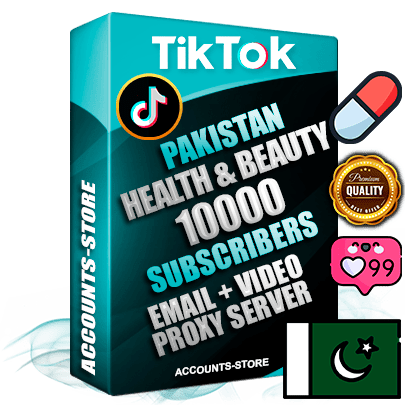 Professional Pakistani PREMIUM TikTok accounts of manual registration and farming for the HEALTH & BEAUTY niche with high trust history profile photos and videos — fully themed and optimized for HEALTH & BEAUTY advertising and promotion — 10000 niche-related live active subscribers 2018–2022 registration years Verified Email (included) + Cookie JSON for secure import and login to the account + User Agent + high-quality content filling (profile photo banner and videos). Fully ready for targeted campaigns and ad launches from any country. Perfectly holds ads without bans. Ideal for any earning schemes affiliate promotions and marketing projects. Quality unlimited IPv4 proxy server included. Professional Pakistani PREMIUM TikTok accounts of manual registration and farming for the HEALTH & BEAUTY niche with high trust history profile photos and videos — fully themed and optimized for HEALTH & BEAUTY advertising and promotion — 10000 niche-related live active subscribers 2018–2022 registration years Verified Email (included) + Cookie JSON for secure import and login to the account + User Agent + high-quality content filling (profile photo banner and videos). Fully ready for targeted campaigns and ad launches from any country. Perfectly holds ads without bans. Ideal for any earning schemes affiliate promotions and marketing projects. Quality unlimited IPv4 proxy server included.