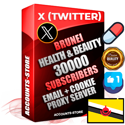 Professional Brunei PREMIUM X (Twitter) accounts of manual registration and farming for the HEALTH & BEAUTY niche with high trust history photos and tweets — fully themed and optimized for HEALTH & BEAUTY advertising and promotion — 30000 niche-related live active followers 2009–2014 registration year Verified Email (Included) + Cookie JSON for secure import and login to the account + User Agent + High-quality filling (Photo Header Posts). Fully ready for targeted campaigns and ad launches from any country. Perfectly hold ads without bans. Ideal for any earning schemes affiliate promotions and marketing projects. Quality unlimited IPv4 proxy server included. Professional Brunei PREMIUM X (Twitter) accounts of manual registration and farming for the HEALTH & BEAUTY niche with high trust history photos and tweets — fully themed and optimized for HEALTH & BEAUTY advertising and promotion — 30000 niche-related live active followers 2009–2014 registration year Verified Email (Included) + Cookie JSON for secure import and login to the account + User Agent + High-quality filling (Photo Header Posts). Fully ready for targeted campaigns and ad launches from any country. Perfectly hold ads without bans. Ideal for any earning schemes affiliate promotions and marketing projects. Quality unlimited IPv4 proxy server included.