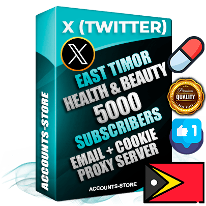 Professional Timorese PREMIUM X (Twitter) accounts of manual registration and farming for the HEALTH & BEAUTY niche with high trust history photos and tweets — fully themed and optimized for HEALTH & BEAUTY advertising and promotion — 5000 niche-related live active followers 2009–2014 registration year Verified Email (Included) + Cookie JSON for secure import and login to the account + User Agent + High-quality filling (Photo Header Posts). Fully ready for targeted campaigns and ad launches from any country. Perfectly hold ads without bans. Ideal for any earning schemes affiliate promotions and marketing projects. Quality unlimited IPv4 proxy server included. Professional Timorese PREMIUM X (Twitter) accounts of manual registration and farming for the HEALTH & BEAUTY niche with high trust history photos and tweets — fully themed and optimized for HEALTH & BEAUTY advertising and promotion — 5000 niche-related live active followers 2009–2014 registration year Verified Email (Included) + Cookie JSON for secure import and login to the account + User Agent + High-quality filling (Photo Header Posts). Fully ready for targeted campaigns and ad launches from any country. Perfectly hold ads without bans. Ideal for any earning schemes affiliate promotions and marketing projects. Quality unlimited IPv4 proxy server included.