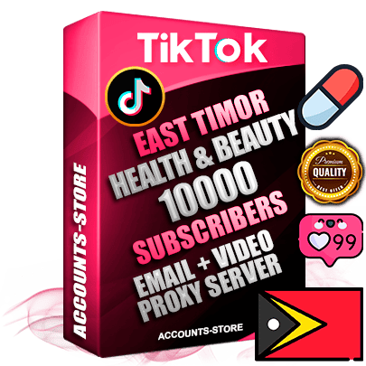 Professional Timorese PREMIUM TikTok accounts of manual registration and farming for the HEALTH & BEAUTY niche with high trust history profile photos and videos — fully themed and optimized for HEALTH & BEAUTY advertising and promotion — 10000 niche-related live active subscribers 2018–2022 registration years Verified Email (included) + Cookie JSON for secure import and login to the account + User Agent + high-quality content filling (profile photo banner and videos). Fully ready for targeted campaigns and ad launches from any country. Perfectly holds ads without bans. Ideal for any earning schemes affiliate promotions and marketing projects. Quality unlimited IPv4 proxy server included. Professional Timorese PREMIUM TikTok accounts of manual registration and farming for the HEALTH & BEAUTY niche with high trust history profile photos and videos — fully themed and optimized for HEALTH & BEAUTY advertising and promotion — 10000 niche-related live active subscribers 2018–2022 registration years Verified Email (included) + Cookie JSON for secure import and login to the account + User Agent + high-quality content filling (profile photo banner and videos). Fully ready for targeted campaigns and ad launches from any country. Perfectly holds ads without bans. Ideal for any earning schemes affiliate promotions and marketing projects. Quality unlimited IPv4 proxy server included.