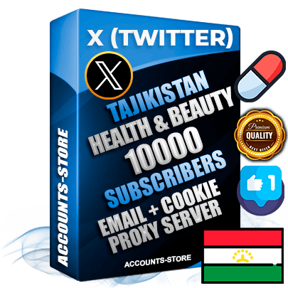 Professional Tajik PREMIUM X (Twitter) accounts of manual registration and farming for the HEALTH & BEAUTY niche with high trust history photos and tweets — fully themed and optimized for HEALTH & BEAUTY advertising and promotion — 10000 niche-related live active followers 2009–2014 registration year Verified Email (Included) + Cookie JSON for secure import and login to the account + User Agent + High-quality filling (Photo Header Posts). Fully ready for targeted campaigns and ad launches from any country. Perfectly hold ads without bans. Ideal for any earning schemes affiliate promotions and marketing projects. Quality unlimited IPv4 proxy server included. Professional Tajik PREMIUM X (Twitter) accounts of manual registration and farming for the HEALTH & BEAUTY niche with high trust history photos and tweets — fully themed and optimized for HEALTH & BEAUTY advertising and promotion — 10000 niche-related live active followers 2009–2014 registration year Verified Email (Included) + Cookie JSON for secure import and login to the account + User Agent + High-quality filling (Photo Header Posts). Fully ready for targeted campaigns and ad launches from any country. Perfectly hold ads without bans. Ideal for any earning schemes affiliate promotions and marketing projects. Quality unlimited IPv4 proxy server included.