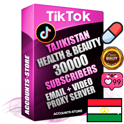 Professional Tajik PREMIUM TikTok accounts of manual registration and farming for the HEALTH & BEAUTY niche with high trust history profile photos and videos — fully themed and optimized for HEALTH & BEAUTY advertising and promotion — 30000 niche-related live active subscribers 2018–2022 registration years Verified Email (included) + Cookie JSON for secure import and login to the account + User Agent + high-quality content filling (profile photo banner and videos). Fully ready for targeted campaigns and ad launches from any country. Perfectly holds ads without bans. Ideal for any earning schemes affiliate promotions and marketing projects. Quality unlimited IPv4 proxy server included. Professional Tajik PREMIUM TikTok accounts of manual registration and farming for the HEALTH & BEAUTY niche with high trust history profile photos and videos — fully themed and optimized for HEALTH & BEAUTY advertising and promotion — 30000 niche-related live active subscribers 2018–2022 registration years Verified Email (included) + Cookie JSON for secure import and login to the account + User Agent + high-quality content filling (profile photo banner and videos). Fully ready for targeted campaigns and ad launches from any country. Perfectly holds ads without bans. Ideal for any earning schemes affiliate promotions and marketing projects. Quality unlimited IPv4 proxy server included.