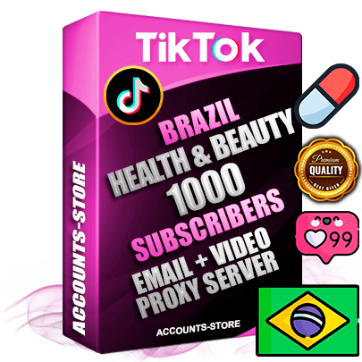 Professional Brazilian PREMIUM TikTok accounts of manual registration and farming for the HEALTH & BEAUTY niche with high trust history profile photos and videos — fully themed and optimized for HEALTH & BEAUTY advertising and promotion — 1000 niche-related live active subscribers 2018–2022 registration years Verified Email (included) + Cookie JSON for secure import and login to the account + User Agent + high-quality content filling (profile photo banner and videos). Fully ready for targeted campaigns and ad launches from any country. Perfectly holds ads without bans. Ideal for any earning schemes affiliate promotions and marketing projects. Quality unlimited IPv4 proxy server included. Professional Brazilian PREMIUM TikTok accounts of manual registration and farming for the HEALTH & BEAUTY niche with high trust history profile photos and videos — fully themed and optimized for HEALTH & BEAUTY advertising and promotion — 1000 niche-related live active subscribers 2018–2022 registration years Verified Email (included) + Cookie JSON for secure import and login to the account + User Agent + high-quality content filling (profile photo banner and videos). Fully ready for targeted campaigns and ad launches from any country. Perfectly holds ads without bans. Ideal for any earning schemes affiliate promotions and marketing projects. Quality unlimited IPv4 proxy server included.