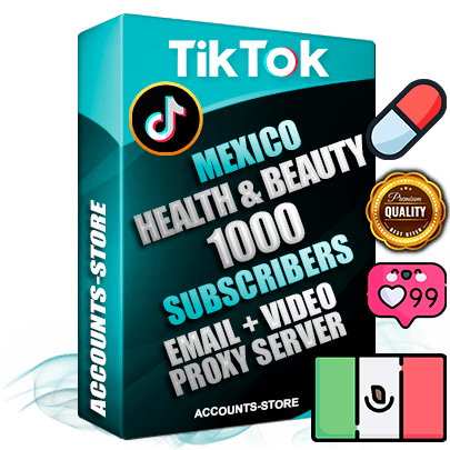 Professional Mexican PREMIUM TikTok accounts of manual registration and farming for the HEALTH & BEAUTY niche with high trust history profile photos and videos — fully themed and optimized for HEALTH & BEAUTY advertising and promotion — 1000 niche-related live active subscribers 2018–2022 registration years Verified Email (included) + Cookie JSON for secure import and login to the account + User Agent + high-quality content filling (profile photo banner and videos). Fully ready for targeted campaigns and ad launches from any country. Perfectly holds ads without bans. Ideal for any earning schemes affiliate promotions and marketing projects. Quality unlimited IPv4 proxy server included. Professional Mexican PREMIUM TikTok accounts of manual registration and farming for the HEALTH & BEAUTY niche with high trust history profile photos and videos — fully themed and optimized for HEALTH & BEAUTY advertising and promotion — 1000 niche-related live active subscribers 2018–2022 registration years Verified Email (included) + Cookie JSON for secure import and login to the account + User Agent + high-quality content filling (profile photo banner and videos). Fully ready for targeted campaigns and ad launches from any country. Perfectly holds ads without bans. Ideal for any earning schemes affiliate promotions and marketing projects. Quality unlimited IPv4 proxy server included.
