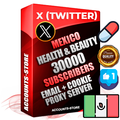 Professional Mexican PREMIUM X (Twitter) accounts of manual registration and farming for the HEALTH & BEAUTY niche with high trust history photos and tweets — fully themed and optimized for HEALTH & BEAUTY advertising and promotion — 30000 niche-related live active followers 2009–2014 registration year Verified Email (Included) + Cookie JSON for secure import and login to the account + User Agent + High-quality filling (Photo Header Posts). Fully ready for targeted campaigns and ad launches from any country. Perfectly hold ads without bans. Ideal for any earning schemes affiliate promotions and marketing projects. Quality unlimited IPv4 proxy server included. Professional Mexican PREMIUM X (Twitter) accounts of manual registration and farming for the HEALTH & BEAUTY niche with high trust history photos and tweets — fully themed and optimized for HEALTH & BEAUTY advertising and promotion — 30000 niche-related live active followers 2009–2014 registration year Verified Email (Included) + Cookie JSON for secure import and login to the account + User Agent + High-quality filling (Photo Header Posts). Fully ready for targeted campaigns and ad launches from any country. Perfectly hold ads without bans. Ideal for any earning schemes affiliate promotions and marketing projects. Quality unlimited IPv4 proxy server included.
