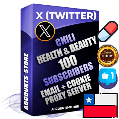 Professional Chilean PREMIUM X (Twitter) accounts of manual registration and farming for the HEALTH & BEAUTY niche with high trust history photos and tweets — fully themed and optimized for HEALTH & BEAUTY advertising and promotion — 100 niche-related live active followers 2009–2014 registration year Verified Email (Included) + Cookie JSON for secure import and login to the account + User Agent + High-quality filling (Photo Header Posts). Fully ready for targeted campaigns and ad launches from any country. Perfectly hold ads without bans. Ideal for any earning schemes affiliate promotions and marketing projects. Quality unlimited IPv4 proxy server included.