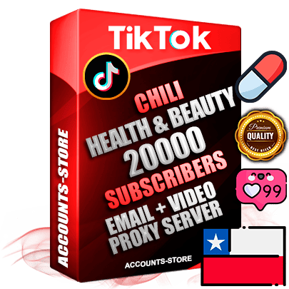 Professional Chilean PREMIUM TikTok accounts of manual registration and farming for the HEALTH & BEAUTY niche with high trust history profile photos and videos — fully themed and optimized for HEALTH & BEAUTY advertising and promotion — 20000 niche-related live active subscribers 2018–2022 registration years Verified Email (included) + Cookie JSON for secure import and login to the account + User Agent + high-quality content filling (profile photo banner and videos). Fully ready for targeted campaigns and ad launches from any country. Perfectly holds ads without bans. Ideal for any earning schemes affiliate promotions and marketing projects. Quality unlimited IPv4 proxy server included. Professional Chilean PREMIUM TikTok accounts of manual registration and farming for the HEALTH & BEAUTY niche with high trust history profile photos and videos — fully themed and optimized for HEALTH & BEAUTY advertising and promotion — 20000 niche-related live active subscribers 2018–2022 registration years Verified Email (included) + Cookie JSON for secure import and login to the account + User Agent + high-quality content filling (profile photo banner and videos). Fully ready for targeted campaigns and ad launches from any country. Perfectly holds ads without bans. Ideal for any earning schemes affiliate promotions and marketing projects. Quality unlimited IPv4 proxy server included.
