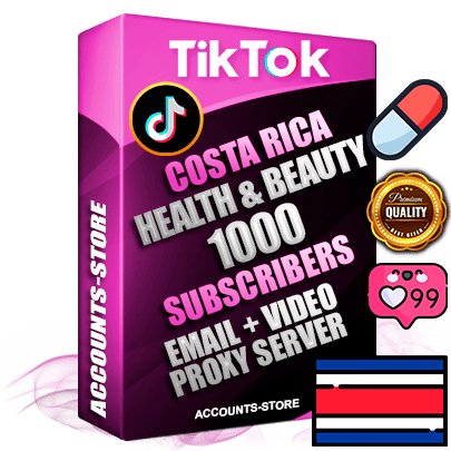 Professional Costa Rican PREMIUM TikTok accounts of manual registration and farming for the HEALTH & BEAUTY niche with high trust history profile photos and videos — fully themed and optimized for HEALTH & BEAUTY advertising and promotion — 1000 niche-related live active subscribers 2018–2022 registration years Verified Email (included) + Cookie JSON for secure import and login to the account + User Agent + high-quality content filling (profile photo banner and videos). Fully ready for targeted campaigns and ad launches from any country. Perfectly holds ads without bans. Ideal for any earning schemes affiliate promotions and marketing projects. Quality unlimited IPv4 proxy server included. Professional Costa Rican PREMIUM TikTok accounts of manual registration and farming for the HEALTH & BEAUTY niche with high trust history profile photos and videos — fully themed and optimized for HEALTH & BEAUTY advertising and promotion — 1000 niche-related live active subscribers 2018–2022 registration years Verified Email (included) + Cookie JSON for secure import and login to the account + User Agent + high-quality content filling (profile photo banner and videos). Fully ready for targeted campaigns and ad launches from any country. Perfectly holds ads without bans. Ideal for any earning schemes affiliate promotions and marketing projects. Quality unlimited IPv4 proxy server included.
