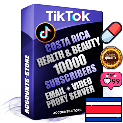 Professional Costa Rican PREMIUM TikTok accounts of manual registration and farming for the HEALTH & BEAUTY niche with high trust history profile photos and videos — fully themed and optimized for HEALTH & BEAUTY advertising and promotion — 10000 niche-related live active subscribers 2018–2022 registration years Verified Email (included) + Cookie JSON for secure import and login to the account + User Agent + high-quality content filling (profile photo banner and videos). Fully ready for targeted campaigns and ad launches from any country. Perfectly holds ads without bans. Ideal for any earning schemes affiliate promotions and marketing projects. Quality unlimited IPv4 proxy server included. Professional Costa Rican PREMIUM TikTok accounts of manual registration and farming for the HEALTH & BEAUTY niche with high trust history profile photos and videos — fully themed and optimized for HEALTH & BEAUTY advertising and promotion — 10000 niche-related live active subscribers 2018–2022 registration years Verified Email (included) + Cookie JSON for secure import and login to the account + User Agent + high-quality content filling (profile photo banner and videos). Fully ready for targeted campaigns and ad launches from any country. Perfectly holds ads without bans. Ideal for any earning schemes affiliate promotions and marketing projects. Quality unlimited IPv4 proxy server included.