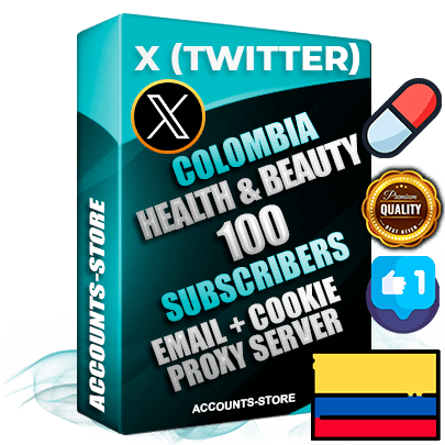Professional Colombian PREMIUM X (Twitter) accounts of manual registration and farming for the HEALTH & BEAUTY niche with high trust history photos and tweets — fully themed and optimized for HEALTH & BEAUTY advertising and promotion — 100 niche-related live active followers 2009–2014 registration year Verified Email (Included) + Cookie JSON for secure import and login to the account + User Agent + High-quality filling (Photo Header Posts). Fully ready for targeted campaigns and ad launches from any country. Perfectly hold ads without bans. Ideal for any earning schemes affiliate promotions and marketing projects. Quality unlimited IPv4 proxy server included. Professional Colombian PREMIUM X (Twitter) accounts of manual registration and farming for the HEALTH & BEAUTY niche with high trust history photos and tweets — fully themed and optimized for HEALTH & BEAUTY advertising and promotion — 100 niche-related live active followers 2009–2014 registration year Verified Email (Included) + Cookie JSON for secure import and login to the account + User Agent + High-quality filling (Photo Header Posts). Fully ready for targeted campaigns and ad launches from any country. Perfectly hold ads without bans. Ideal for any earning schemes affiliate promotions and marketing projects. Quality unlimited IPv4 proxy server included.