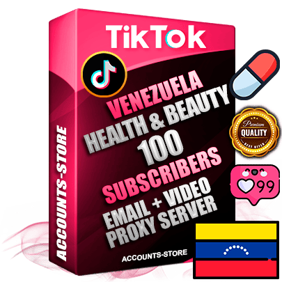 Professional Venezuelan PREMIUM TikTok accounts of manual registration and farming for the HEALTH & BEAUTY niche with high trust history profile photos and videos — fully themed and optimized for HEALTH & BEAUTY advertising and promotion — 100 niche-related live active subscribers 2018–2022 registration years Verified Email (included) + Cookie JSON for secure import and login to the account + User Agent + high-quality content filling (profile photo banner and videos). Fully ready for targeted campaigns and ad launches from any country. Perfectly holds ads without bans. Ideal for any earning schemes affiliate promotions and marketing projects. Quality unlimited IPv4 proxy server included.