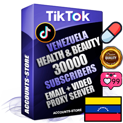 Professional Venezuelan PREMIUM TikTok accounts of manual registration and farming for the HEALTH & BEAUTY niche with high trust history profile photos and videos — fully themed and optimized for HEALTH & BEAUTY advertising and promotion — 30000 niche-related live active subscribers 2018–2022 registration years Verified Email (included) + Cookie JSON for secure import and login to the account + User Agent + high-quality content filling (profile photo banner and videos). Fully ready for targeted campaigns and ad launches from any country. Perfectly holds ads without bans. Ideal for any earning schemes affiliate promotions and marketing projects. Quality unlimited IPv4 proxy server included.