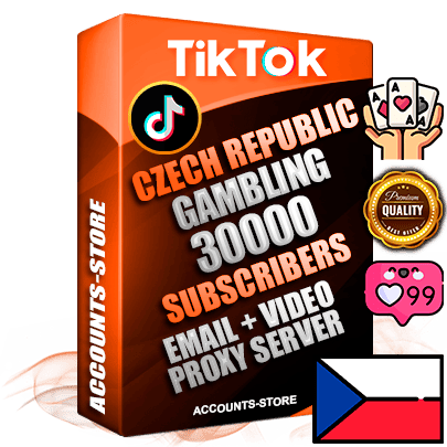Professional Czech PREMIUM TikTok accounts of manual registration and farming for the GAMBLING niche with high trust history profile photos and videos — fully themed and optimized for GAMBLING advertising and promotion — 30000 niche-related live active subscribers 2018–2022 registration years Verified Email (included) + Cookie JSON for secure import and login to the account + User Agent + high-quality content filling (profile photo banner and videos). Fully ready for targeted campaigns and ad launches from any country. Perfectly holds ads without bans. Ideal for any earning schemes affiliate promotions and marketing projects. Quality unlimited IPv4 proxy server included. Professional Czech PREMIUM TikTok accounts of manual registration and farming for the GAMBLING niche with high trust history profile photos and videos — fully themed and optimized for GAMBLING advertising and promotion — 30000 niche-related live active subscribers 2018–2022 registration years Verified Email (included) + Cookie JSON for secure import and login to the account + User Agent + high-quality content filling (profile photo banner and videos). Fully ready for targeted campaigns and ad launches from any country. Perfectly holds ads without bans. Ideal for any earning schemes affiliate promotions and marketing projects. Quality unlimited IPv4 proxy server included.