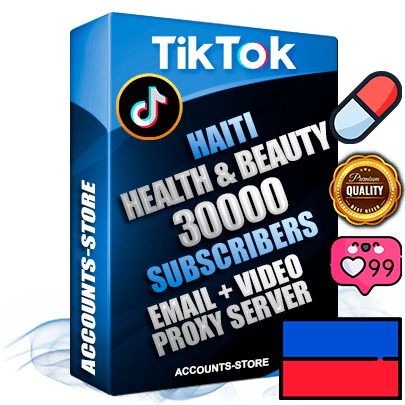 Professional Haitian PREMIUM TikTok accounts of manual registration and farming for the HEALTH & BEAUTY niche with high trust history profile photos and videos — fully themed and optimized for HEALTH & BEAUTY advertising and promotion — 30000 niche-related live active subscribers 2018–2022 registration years Verified Email (included) + Cookie JSON for secure import and login to the account + User Agent + high-quality content filling (profile photo banner and videos). Fully ready for targeted campaigns and ad launches from any country. Perfectly holds ads without bans. Ideal for any earning schemes affiliate promotions and marketing projects. Quality unlimited IPv4 proxy server included.