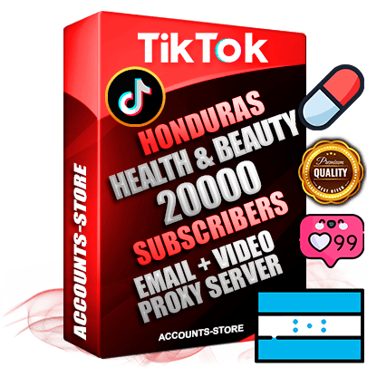 Professional Honduran PREMIUM TikTok accounts of manual registration and farming for the HEALTH & BEAUTY niche with high trust history profile photos and videos — fully themed and optimized for HEALTH & BEAUTY advertising and promotion — 20000 niche-related live active subscribers 2018–2022 registration years Verified Email (included) + Cookie JSON for secure import and login to the account + User Agent + high-quality content filling (profile photo banner and videos). Fully ready for targeted campaigns and ad launches from any country. Perfectly holds ads without bans. Ideal for any earning schemes affiliate promotions and marketing projects. Quality unlimited IPv4 proxy server included.