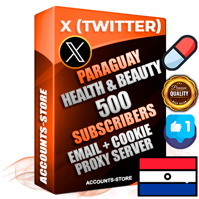 Professional Paraguayan PREMIUM X (Twitter) accounts of manual registration and farming for the HEALTH & BEAUTY niche with high trust history photos and tweets — fully themed and optimized for HEALTH & BEAUTY advertising and promotion — 500 niche-related live active followers 2009–2014 registration year Verified Email (Included) + Cookie JSON for secure import and login to the account + User Agent + High-quality filling (Photo Header Posts). Fully ready for targeted campaigns and ad launches from any country. Perfectly hold ads without bans. Ideal for any earning schemes affiliate promotions and marketing projects. Quality unlimited IPv4 proxy server included. Professional Paraguayan PREMIUM X (Twitter) accounts of manual registration and farming for the HEALTH & BEAUTY niche with high trust history photos and tweets — fully themed and optimized for HEALTH & BEAUTY advertising and promotion — 500 niche-related live active followers 2009–2014 registration year Verified Email (Included) + Cookie JSON for secure import and login to the account + User Agent + High-quality filling (Photo Header Posts). Fully ready for targeted campaigns and ad launches from any country. Perfectly hold ads without bans. Ideal for any earning schemes affiliate promotions and marketing projects. Quality unlimited IPv4 proxy server included.