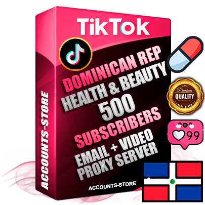 Professional Dominican PREMIUM TikTok accounts of manual registration and farming for the HEALTH & BEAUTY niche with high trust history profile photos and videos — fully themed and optimized for HEALTH & BEAUTY advertising and promotion — 500 niche-related live active subscribers 2018–2022 registration years Verified Email (included) + Cookie JSON for secure import and login to the account + User Agent + high-quality content filling (profile photo banner and videos). Fully ready for targeted campaigns and ad launches from any country. Perfectly holds ads without bans. Ideal for any earning schemes affiliate promotions and marketing projects. Quality unlimited IPv4 proxy server included.