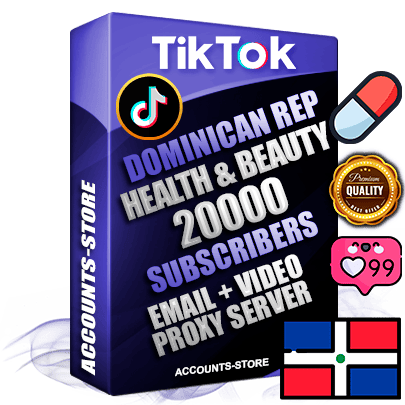 Professional Dominican PREMIUM TikTok accounts of manual registration and farming for the HEALTH & BEAUTY niche with high trust history profile photos and videos — fully themed and optimized for HEALTH & BEAUTY advertising and promotion — 20000 niche-related live active subscribers 2018–2022 registration years Verified Email (included) + Cookie JSON for secure import and login to the account + User Agent + high-quality content filling (profile photo banner and videos). Fully ready for targeted campaigns and ad launches from any country. Perfectly holds ads without bans. Ideal for any earning schemes affiliate promotions and marketing projects. Quality unlimited IPv4 proxy server included.