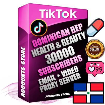 Professional Dominican PREMIUM TikTok accounts of manual registration and farming for the HEALTH & BEAUTY niche with high trust history profile photos and videos — fully themed and optimized for HEALTH & BEAUTY advertising and promotion — 30000 niche-related live active subscribers 2018–2022 registration years Verified Email (included) + Cookie JSON for secure import and login to the account + User Agent + high-quality content filling (profile photo banner and videos). Fully ready for targeted campaigns and ad launches from any country. Perfectly holds ads without bans. Ideal for any earning schemes affiliate promotions and marketing projects. Quality unlimited IPv4 proxy server included.