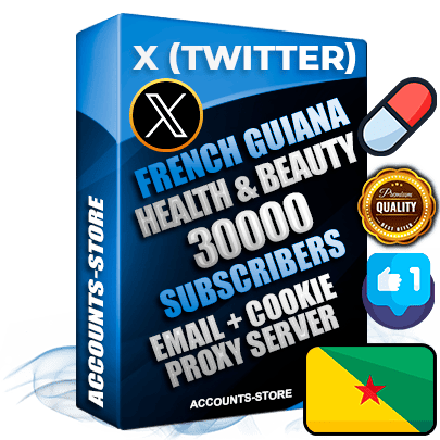 Professional Guiana PREMIUM X (Twitter) accounts of manual registration and farming for the HEALTH & BEAUTY niche with high trust history photos and tweets — fully themed and optimized for HEALTH & BEAUTY advertising and promotion — 30000 niche-related live active followers 2009–2014 registration year Verified Email (Included) + Cookie JSON for secure import and login to the account + User Agent + High-quality filling (Photo Header Posts). Fully ready for targeted campaigns and ad launches from any country. Perfectly hold ads without bans. Ideal for any earning schemes affiliate promotions and marketing projects. Quality unlimited IPv4 proxy server included.
