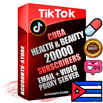 Professional Cuban PREMIUM TikTok accounts of manual registration and farming for the HEALTH & BEAUTY niche with high trust history profile photos and videos — fully themed and optimized for HEALTH & BEAUTY advertising and promotion — 20000 niche-related live active subscribers 2018–2022 registration years Verified Email (included) + Cookie JSON for secure import and login to the account + User Agent + high-quality content filling (profile photo banner and videos). Fully ready for targeted campaigns and ad launches from any country. Perfectly holds ads without bans. Ideal for any earning schemes affiliate promotions and marketing projects. Quality unlimited IPv4 proxy server included. Professional Cuban PREMIUM TikTok accounts of manual registration and farming for the HEALTH & BEAUTY niche with high trust history profile photos and videos — fully themed and optimized for HEALTH & BEAUTY advertising and promotion — 20000 niche-related live active subscribers 2018–2022 registration years Verified Email (included) + Cookie JSON for secure import and login to the account + User Agent + high-quality content filling (profile photo banner and videos). Fully ready for targeted campaigns and ad launches from any country. Perfectly holds ads without bans. Ideal for any earning schemes affiliate promotions and marketing projects. Quality unlimited IPv4 proxy server included.