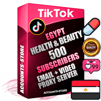 Professional Egyptian PREMIUM TikTok accounts of manual registration and farming for the HEALTH & BEAUTY niche with high trust history profile photos and videos — fully themed and optimized for HEALTH & BEAUTY advertising and promotion — 500 niche-related live active subscribers 2018–2022 registration years Verified Email (included) + Cookie JSON for secure import and login to the account + User Agent + high-quality content filling (profile photo banner and videos). Fully ready for targeted campaigns and ad launches from any country. Perfectly holds ads without bans. Ideal for any earning schemes affiliate promotions and marketing projects. Quality unlimited IPv4 proxy server included. Professional Egyptian PREMIUM TikTok accounts of manual registration and farming for the HEALTH & BEAUTY niche with high trust history profile photos and videos — fully themed and optimized for HEALTH & BEAUTY advertising and promotion — 500 niche-related live active subscribers 2018–2022 registration years Verified Email (included) + Cookie JSON for secure import and login to the account + User Agent + high-quality content filling (profile photo banner and videos). Fully ready for targeted campaigns and ad launches from any country. Perfectly holds ads without bans. Ideal for any earning schemes affiliate promotions and marketing projects. Quality unlimited IPv4 proxy server included.