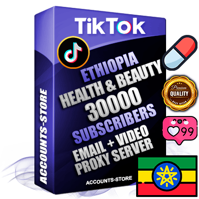 Professional Ethiopian PREMIUM TikTok accounts of manual registration and farming for the HEALTH & BEAUTY niche with high trust history profile photos and videos — fully themed and optimized for HEALTH & BEAUTY advertising and promotion — 30000 niche-related live active subscribers 2018–2022 registration years Verified Email (included) + Cookie JSON for secure import and login to the account + User Agent + high-quality content filling (profile photo banner and videos). Fully ready for targeted campaigns and ad launches from any country. Perfectly holds ads without bans. Ideal for any earning schemes affiliate promotions and marketing projects. Quality unlimited IPv4 proxy server included.