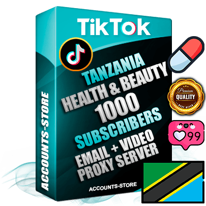 Professional Tanzanian PREMIUM TikTok accounts of manual registration and farming for the HEALTH & BEAUTY niche with high trust history profile photos and videos — fully themed and optimized for HEALTH & BEAUTY advertising and promotion — 1000 niche-related live active subscribers 2018–2022 registration years Verified Email (included) + Cookie JSON for secure import and login to the account + User Agent + high-quality content filling (profile photo banner and videos). Fully ready for targeted campaigns and ad launches from any country. Perfectly holds ads without bans. Ideal for any earning schemes affiliate promotions and marketing projects. Quality unlimited IPv4 proxy server included. Professional Tanzanian PREMIUM TikTok accounts of manual registration and farming for the HEALTH & BEAUTY niche with high trust history profile photos and videos — fully themed and optimized for HEALTH & BEAUTY advertising and promotion — 1000 niche-related live active subscribers 2018–2022 registration years Verified Email (included) + Cookie JSON for secure import and login to the account + User Agent + high-quality content filling (profile photo banner and videos). Fully ready for targeted campaigns and ad launches from any country. Perfectly holds ads without bans. Ideal for any earning schemes affiliate promotions and marketing projects. Quality unlimited IPv4 proxy server included.