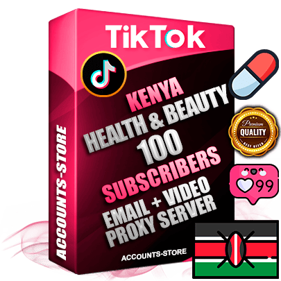 Professional Kenyan PREMIUM TikTok accounts of manual registration and farming for the HEALTH & BEAUTY niche with high trust history profile photos and videos — fully themed and optimized for HEALTH & BEAUTY advertising and promotion — 100 niche-related live active subscribers 2018–2022 registration years Verified Email (included) + Cookie JSON for secure import and login to the account + User Agent + high-quality content filling (profile photo banner and videos). Fully ready for targeted campaigns and ad launches from any country. Perfectly holds ads without bans. Ideal for any earning schemes affiliate promotions and marketing projects. Quality unlimited IPv4 proxy server included. Professional Kenyan PREMIUM TikTok accounts of manual registration and farming for the HEALTH & BEAUTY niche with high trust history profile photos and videos — fully themed and optimized for HEALTH & BEAUTY advertising and promotion — 100 niche-related live active subscribers 2018–2022 registration years Verified Email (included) + Cookie JSON for secure import and login to the account + User Agent + high-quality content filling (profile photo banner and videos). Fully ready for targeted campaigns and ad launches from any country. Perfectly holds ads without bans. Ideal for any earning schemes affiliate promotions and marketing projects. Quality unlimited IPv4 proxy server included.