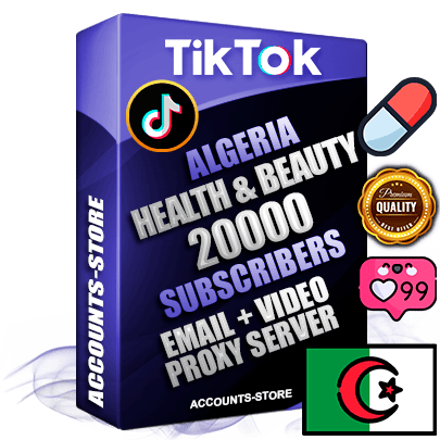 Professional Algerian PREMIUM TikTok accounts of manual registration and farming for the HEALTH & BEAUTY niche with high trust history profile photos and videos — fully themed and optimized for HEALTH & BEAUTY advertising and promotion — 20000 niche-related live active subscribers 2018–2022 registration years Verified Email (included) + Cookie JSON for secure import and login to the account + User Agent + high-quality content filling (profile photo banner and videos). Fully ready for targeted campaigns and ad launches from any country. Perfectly holds ads without bans. Ideal for any earning schemes affiliate promotions and marketing projects. Quality unlimited IPv4 proxy server included. Professional Algerian PREMIUM TikTok accounts of manual registration and farming for the HEALTH & BEAUTY niche with high trust history profile photos and videos — fully themed and optimized for HEALTH & BEAUTY advertising and promotion — 20000 niche-related live active subscribers 2018–2022 registration years Verified Email (included) + Cookie JSON for secure import and login to the account + User Agent + high-quality content filling (profile photo banner and videos). Fully ready for targeted campaigns and ad launches from any country. Perfectly holds ads without bans. Ideal for any earning schemes affiliate promotions and marketing projects. Quality unlimited IPv4 proxy server included.