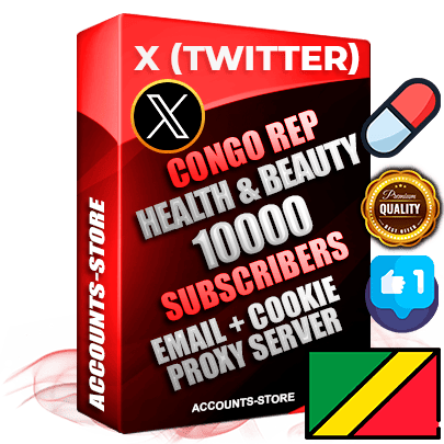 Professional Congo Rep PREMIUM X (Twitter) accounts of manual registration and farming for the HEALTH & BEAUTY niche with high trust history photos and tweets — fully themed and optimized for HEALTH & BEAUTY advertising and promotion — 10000 niche-related live active followers 2009–2014 registration year Verified Email (Included) + Cookie JSON for secure import and login to the account + User Agent + High-quality filling (Photo Header Posts). Fully ready for targeted campaigns and ad launches from any country. Perfectly hold ads without bans. Ideal for any earning schemes affiliate promotions and marketing projects. Quality unlimited IPv4 proxy server included. Professional Congo Rep PREMIUM X (Twitter) accounts of manual registration and farming for the HEALTH & BEAUTY niche with high trust history photos and tweets — fully themed and optimized for HEALTH & BEAUTY advertising and promotion — 10000 niche-related live active followers 2009–2014 registration year Verified Email (Included) + Cookie JSON for secure import and login to the account + User Agent + High-quality filling (Photo Header Posts). Fully ready for targeted campaigns and ad launches from any country. Perfectly hold ads without bans. Ideal for any earning schemes affiliate promotions and marketing projects. Quality unlimited IPv4 proxy server included.