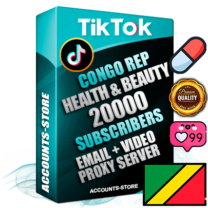 Professional Congo Rep PREMIUM TikTok accounts of manual registration and farming for the HEALTH & BEAUTY niche with high trust history profile photos and videos — fully themed and optimized for HEALTH & BEAUTY advertising and promotion — 20000 niche-related live active subscribers 2018–2022 registration years Verified Email (included) + Cookie JSON for secure import and login to the account + User Agent + high-quality content filling (profile photo banner and videos). Fully ready for targeted campaigns and ad launches from any country. Perfectly holds ads without bans. Ideal for any earning schemes affiliate promotions and marketing projects. Quality unlimited IPv4 proxy server included. Professional Congo Rep PREMIUM TikTok accounts of manual registration and farming for the HEALTH & BEAUTY niche with high trust history profile photos and videos — fully themed and optimized for HEALTH & BEAUTY advertising and promotion — 20000 niche-related live active subscribers 2018–2022 registration years Verified Email (included) + Cookie JSON for secure import and login to the account + User Agent + high-quality content filling (profile photo banner and videos). Fully ready for targeted campaigns and ad launches from any country. Perfectly holds ads without bans. Ideal for any earning schemes affiliate promotions and marketing projects. Quality unlimited IPv4 proxy server included.