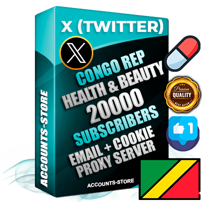 Professional Congo Rep PREMIUM X (Twitter) accounts of manual registration and farming for the HEALTH & BEAUTY niche with high trust history photos and tweets — fully themed and optimized for HEALTH & BEAUTY advertising and promotion — 20000 niche-related live active followers 2009–2014 registration year Verified Email (Included) + Cookie JSON for secure import and login to the account + User Agent + High-quality filling (Photo Header Posts). Fully ready for targeted campaigns and ad launches from any country. Perfectly hold ads without bans. Ideal for any earning schemes affiliate promotions and marketing projects. Quality unlimited IPv4 proxy server included.
