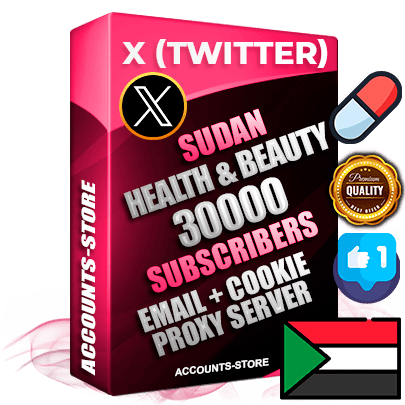 Professional Sudanese PREMIUM X (Twitter) accounts of manual registration and farming for the HEALTH & BEAUTY niche with high trust history photos and tweets — fully themed and optimized for HEALTH & BEAUTY advertising and promotion — 30000 niche-related live active followers 2009–2014 registration year Verified Email (Included) + Cookie JSON for secure import and login to the account + User Agent + High-quality filling (Photo Header Posts). Fully ready for targeted campaigns and ad launches from any country. Perfectly hold ads without bans. Ideal for any earning schemes affiliate promotions and marketing projects. Quality unlimited IPv4 proxy server included. Professional Sudanese PREMIUM X (Twitter) accounts of manual registration and farming for the HEALTH & BEAUTY niche with high trust history photos and tweets — fully themed and optimized for HEALTH & BEAUTY advertising and promotion — 30000 niche-related live active followers 2009–2014 registration year Verified Email (Included) + Cookie JSON for secure import and login to the account + User Agent + High-quality filling (Photo Header Posts). Fully ready for targeted campaigns and ad launches from any country. Perfectly hold ads without bans. Ideal for any earning schemes affiliate promotions and marketing projects. Quality unlimited IPv4 proxy server included.