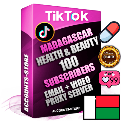 Professional Madagascar PREMIUM TikTok accounts of manual registration and farming for the HEALTH & BEAUTY niche with high trust history profile photos and videos — fully themed and optimized for HEALTH & BEAUTY advertising and promotion — 100 niche-related live active subscribers 2018–2022 registration years Verified Email (included) + Cookie JSON for secure import and login to the account + User Agent + high-quality content filling (profile photo banner and videos). Fully ready for targeted campaigns and ad launches from any country. Perfectly holds ads without bans. Ideal for any earning schemes affiliate promotions and marketing projects. Quality unlimited IPv4 proxy server included.