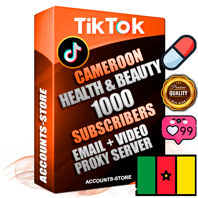 Professional Cameroonian PREMIUM TikTok accounts of manual registration and farming for the HEALTH & BEAUTY niche with high trust history profile photos and videos — fully themed and optimized for HEALTH & BEAUTY advertising and promotion — 1000 niche-related live active subscribers 2018–2022 registration years Verified Email (included) + Cookie JSON for secure import and login to the account + User Agent + high-quality content filling (profile photo banner and videos). Fully ready for targeted campaigns and ad launches from any country. Perfectly holds ads without bans. Ideal for any earning schemes affiliate promotions and marketing projects. Quality unlimited IPv4 proxy server included. Professional Cameroonian PREMIUM TikTok accounts of manual registration and farming for the HEALTH & BEAUTY niche with high trust history profile photos and videos — fully themed and optimized for HEALTH & BEAUTY advertising and promotion — 1000 niche-related live active subscribers 2018–2022 registration years Verified Email (included) + Cookie JSON for secure import and login to the account + User Agent + high-quality content filling (profile photo banner and videos). Fully ready for targeted campaigns and ad launches from any country. Perfectly holds ads without bans. Ideal for any earning schemes affiliate promotions and marketing projects. Quality unlimited IPv4 proxy server included.