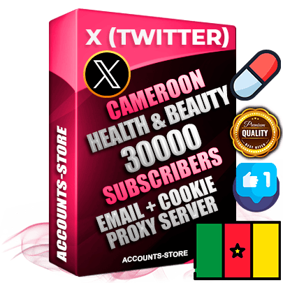 Professional Cameroonian PREMIUM X (Twitter) accounts of manual registration and farming for the HEALTH & BEAUTY niche with high trust history photos and tweets — fully themed and optimized for HEALTH & BEAUTY advertising and promotion — 30000 niche-related live active followers 2009–2014 registration year Verified Email (Included) + Cookie JSON for secure import and login to the account + User Agent + High-quality filling (Photo Header Posts). Fully ready for targeted campaigns and ad launches from any country. Perfectly hold ads without bans. Ideal for any earning schemes affiliate promotions and marketing projects. Quality unlimited IPv4 proxy server included. Professional Cameroonian PREMIUM X (Twitter) accounts of manual registration and farming for the HEALTH & BEAUTY niche with high trust history photos and tweets — fully themed and optimized for HEALTH & BEAUTY advertising and promotion — 30000 niche-related live active followers 2009–2014 registration year Verified Email (Included) + Cookie JSON for secure import and login to the account + User Agent + High-quality filling (Photo Header Posts). Fully ready for targeted campaigns and ad launches from any country. Perfectly hold ads without bans. Ideal for any earning schemes affiliate promotions and marketing projects. Quality unlimited IPv4 proxy server included.