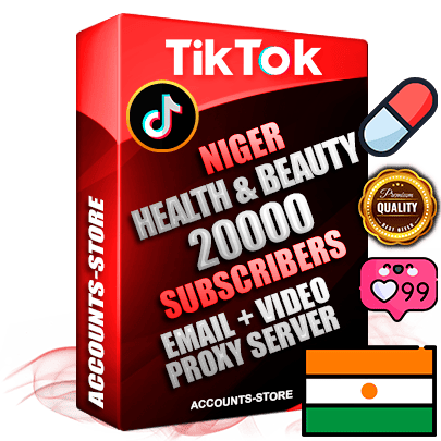 Professional Nigerien PREMIUM TikTok accounts of manual registration and farming for the HEALTH & BEAUTY niche with high trust history profile photos and videos — fully themed and optimized for HEALTH & BEAUTY advertising and promotion — 20000 niche-related live active subscribers 2018–2022 registration years Verified Email (included) + Cookie JSON for secure import and login to the account + User Agent + high-quality content filling (profile photo banner and videos). Fully ready for targeted campaigns and ad launches from any country. Perfectly holds ads without bans. Ideal for any earning schemes affiliate promotions and marketing projects. Quality unlimited IPv4 proxy server included. Professional Nigerien PREMIUM TikTok accounts of manual registration and farming for the HEALTH & BEAUTY niche with high trust history profile photos and videos — fully themed and optimized for HEALTH & BEAUTY advertising and promotion — 20000 niche-related live active subscribers 2018–2022 registration years Verified Email (included) + Cookie JSON for secure import and login to the account + User Agent + high-quality content filling (profile photo banner and videos). Fully ready for targeted campaigns and ad launches from any country. Perfectly holds ads without bans. Ideal for any earning schemes affiliate promotions and marketing projects. Quality unlimited IPv4 proxy server included.
