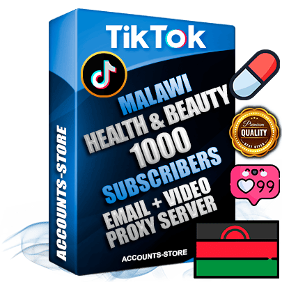 Professional Malawian PREMIUM TikTok accounts of manual registration and farming for the HEALTH & BEAUTY niche with high trust history profile photos and videos — fully themed and optimized for HEALTH & BEAUTY advertising and promotion — 1000 niche-related live active subscribers 2018–2022 registration years Verified Email (included) + Cookie JSON for secure import and login to the account + User Agent + high-quality content filling (profile photo banner and videos). Fully ready for targeted campaigns and ad launches from any country. Perfectly holds ads without bans. Ideal for any earning schemes affiliate promotions and marketing projects. Quality unlimited IPv4 proxy server included. Professional Malawian PREMIUM TikTok accounts of manual registration and farming for the HEALTH & BEAUTY niche with high trust history profile photos and videos — fully themed and optimized for HEALTH & BEAUTY advertising and promotion — 1000 niche-related live active subscribers 2018–2022 registration years Verified Email (included) + Cookie JSON for secure import and login to the account + User Agent + high-quality content filling (profile photo banner and videos). Fully ready for targeted campaigns and ad launches from any country. Perfectly holds ads without bans. Ideal for any earning schemes affiliate promotions and marketing projects. Quality unlimited IPv4 proxy server included.