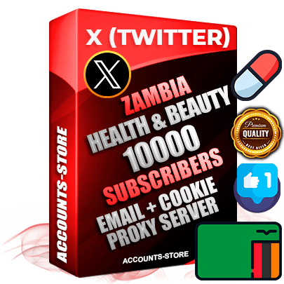 Professional Zambian PREMIUM X (Twitter) accounts of manual registration and farming for the HEALTH & BEAUTY niche with high trust history photos and tweets — fully themed and optimized for HEALTH & BEAUTY advertising and promotion — 10000 niche-related live active followers 2009–2014 registration year Verified Email (Included) + Cookie JSON for secure import and login to the account + User Agent + High-quality filling (Photo Header Posts). Fully ready for targeted campaigns and ad launches from any country. Perfectly hold ads without bans. Ideal for any earning schemes affiliate promotions and marketing projects. Quality unlimited IPv4 proxy server included. Professional Zambian PREMIUM X (Twitter) accounts of manual registration and farming for the HEALTH & BEAUTY niche with high trust history photos and tweets — fully themed and optimized for HEALTH & BEAUTY advertising and promotion — 10000 niche-related live active followers 2009–2014 registration year Verified Email (Included) + Cookie JSON for secure import and login to the account + User Agent + High-quality filling (Photo Header Posts). Fully ready for targeted campaigns and ad launches from any country. Perfectly hold ads without bans. Ideal for any earning schemes affiliate promotions and marketing projects. Quality unlimited IPv4 proxy server included.