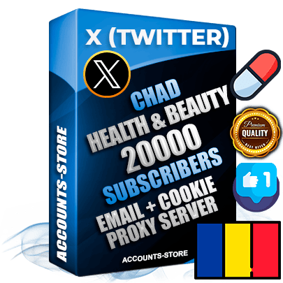 Professional Chadian PREMIUM X (Twitter) accounts of manual registration and farming for the HEALTH & BEAUTY niche with high trust history photos and tweets — fully themed and optimized for HEALTH & BEAUTY advertising and promotion — 20000 niche-related live active followers 2009–2014 registration year Verified Email (Included) + Cookie JSON for secure import and login to the account + User Agent + High-quality filling (Photo Header Posts). Fully ready for targeted campaigns and ad launches from any country. Perfectly hold ads without bans. Ideal for any earning schemes affiliate promotions and marketing projects. Quality unlimited IPv4 proxy server included.