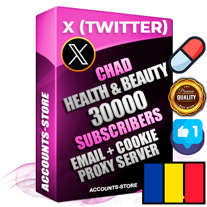 Professional Chadian PREMIUM X (Twitter) accounts of manual registration and farming for the HEALTH & BEAUTY niche with high trust history photos and tweets — fully themed and optimized for HEALTH & BEAUTY advertising and promotion — 30000 niche-related live active followers 2009–2014 registration year Verified Email (Included) + Cookie JSON for secure import and login to the account + User Agent + High-quality filling (Photo Header Posts). Fully ready for targeted campaigns and ad launches from any country. Perfectly hold ads without bans. Ideal for any earning schemes affiliate promotions and marketing projects. Quality unlimited IPv4 proxy server included. Professional Chadian PREMIUM X (Twitter) accounts of manual registration and farming for the HEALTH & BEAUTY niche with high trust history photos and tweets — fully themed and optimized for HEALTH & BEAUTY advertising and promotion — 30000 niche-related live active followers 2009–2014 registration year Verified Email (Included) + Cookie JSON for secure import and login to the account + User Agent + High-quality filling (Photo Header Posts). Fully ready for targeted campaigns and ad launches from any country. Perfectly hold ads without bans. Ideal for any earning schemes affiliate promotions and marketing projects. Quality unlimited IPv4 proxy server included.