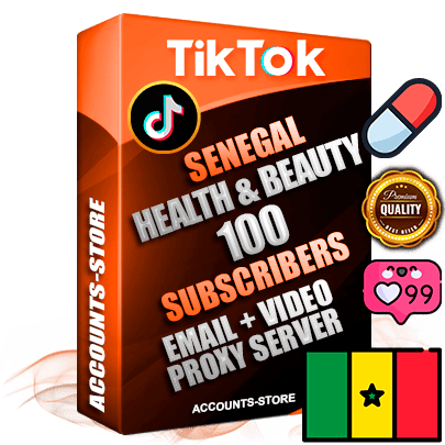 Professional Senegalese PREMIUM TikTok accounts of manual registration and farming for the HEALTH & BEAUTY niche with high trust history profile photos and videos — fully themed and optimized for HEALTH & BEAUTY advertising and promotion — 100 niche-related live active subscribers 2018–2022 registration years Verified Email (included) + Cookie JSON for secure import and login to the account + User Agent + high-quality content filling (profile photo banner and videos). Fully ready for targeted campaigns and ad launches from any country. Perfectly holds ads without bans. Ideal for any earning schemes affiliate promotions and marketing projects. Quality unlimited IPv4 proxy server included.