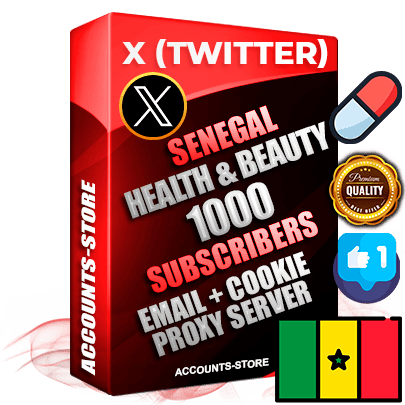 Professional Senegalese PREMIUM X (Twitter) accounts of manual registration and farming for the HEALTH & BEAUTY niche with high trust history photos and tweets — fully themed and optimized for HEALTH & BEAUTY advertising and promotion — 1000 niche-related live active followers 2009–2014 registration year Verified Email (Included) + Cookie JSON for secure import and login to the account + User Agent + High-quality filling (Photo Header Posts). Fully ready for targeted campaigns and ad launches from any country. Perfectly hold ads without bans. Ideal for any earning schemes affiliate promotions and marketing projects. Quality unlimited IPv4 proxy server included.