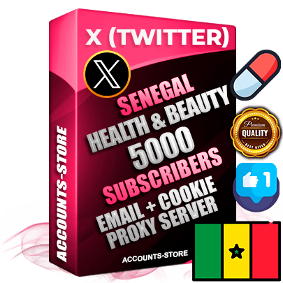Professional Senegalese PREMIUM X (Twitter) accounts of manual registration and farming for the HEALTH & BEAUTY niche with high trust history photos and tweets — fully themed and optimized for HEALTH & BEAUTY advertising and promotion — 5000 niche-related live active followers 2009–2014 registration year Verified Email (Included) + Cookie JSON for secure import and login to the account + User Agent + High-quality filling (Photo Header Posts). Fully ready for targeted campaigns and ad launches from any country. Perfectly hold ads without bans. Ideal for any earning schemes affiliate promotions and marketing projects. Quality unlimited IPv4 proxy server included. Professional Senegalese PREMIUM X (Twitter) accounts of manual registration and farming for the HEALTH & BEAUTY niche with high trust history photos and tweets — fully themed and optimized for HEALTH & BEAUTY advertising and promotion — 5000 niche-related live active followers 2009–2014 registration year Verified Email (Included) + Cookie JSON for secure import and login to the account + User Agent + High-quality filling (Photo Header Posts). Fully ready for targeted campaigns and ad launches from any country. Perfectly hold ads without bans. Ideal for any earning schemes affiliate promotions and marketing projects. Quality unlimited IPv4 proxy server included.