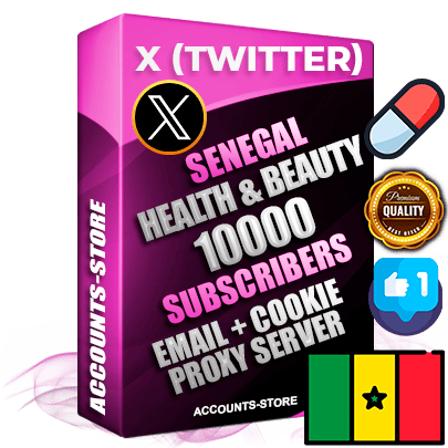 Professional Senegalese PREMIUM X (Twitter) accounts of manual registration and farming for the HEALTH & BEAUTY niche with high trust history photos and tweets — fully themed and optimized for HEALTH & BEAUTY advertising and promotion — 10000 niche-related live active followers 2009–2014 registration year Verified Email (Included) + Cookie JSON for secure import and login to the account + User Agent + High-quality filling (Photo Header Posts). Fully ready for targeted campaigns and ad launches from any country. Perfectly hold ads without bans. Ideal for any earning schemes affiliate promotions and marketing projects. Quality unlimited IPv4 proxy server included. Professional Senegalese PREMIUM X (Twitter) accounts of manual registration and farming for the HEALTH & BEAUTY niche with high trust history photos and tweets — fully themed and optimized for HEALTH & BEAUTY advertising and promotion — 10000 niche-related live active followers 2009–2014 registration year Verified Email (Included) + Cookie JSON for secure import and login to the account + User Agent + High-quality filling (Photo Header Posts). Fully ready for targeted campaigns and ad launches from any country. Perfectly hold ads without bans. Ideal for any earning schemes affiliate promotions and marketing projects. Quality unlimited IPv4 proxy server included.