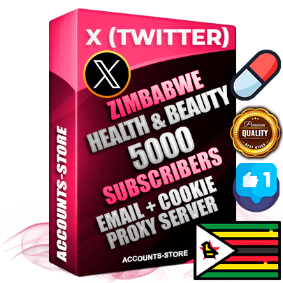 Professional Zimbabwean PREMIUM X (Twitter) accounts of manual registration and farming for the HEALTH & BEAUTY niche with high trust history photos and tweets — fully themed and optimized for HEALTH & BEAUTY advertising and promotion — 5000 niche-related live active followers 2009–2014 registration year Verified Email (Included) + Cookie JSON for secure import and login to the account + User Agent + High-quality filling (Photo Header Posts). Fully ready for targeted campaigns and ad launches from any country. Perfectly hold ads without bans. Ideal for any earning schemes affiliate promotions and marketing projects. Quality unlimited IPv4 proxy server included.